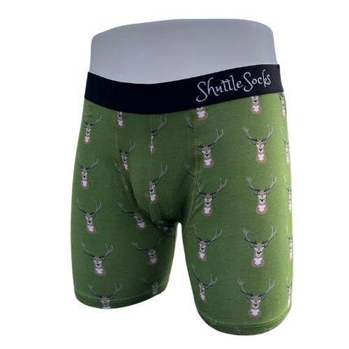 Shuttle Socks Boxers Hert Gamekeeper Groen