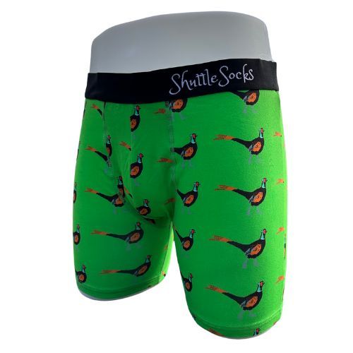 Shuttle Socks Boxers Fazant Groen