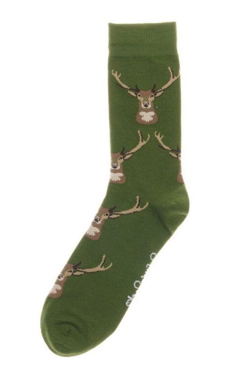 Shuttle Socks Hert Gamekeeper Groen