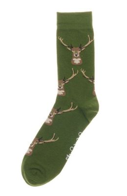 Shuttle Socks Hert Gamekeeper Groen