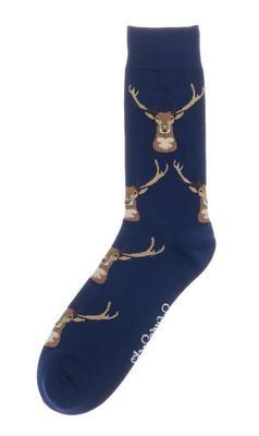 Shuttle Socks Hert Navy Blauw