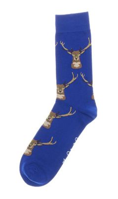 Shuttle Socks Hert Royal Blauw