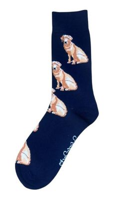 Shuttle Socks Labrador Navy Blauw