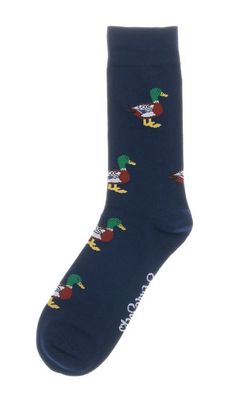 Shuttle Socks Eend Navy Blauw