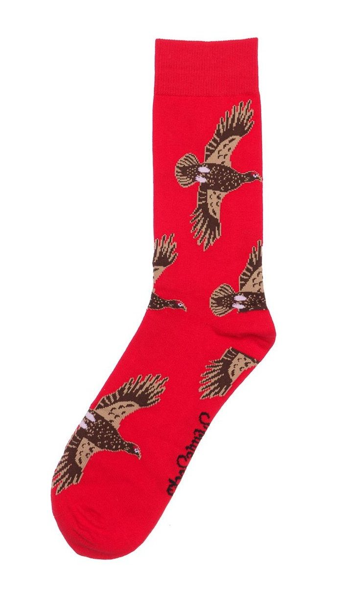 Shuttle Socks Flying Grouse Rood Shuttle Socks Flying Grouse Rood