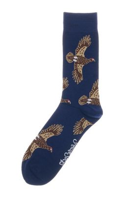Shuttle Socks Flying Grouse Navy Blauw
