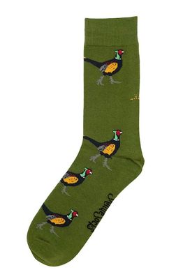 Shuttle Socks Fazant Gamekeeper Groen