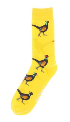 Shuttle Socks Fazant Geel
