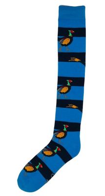 Shuttle Socks Fazant Blauw/Navy Blauw