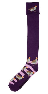 Shuttle Socks Patrijs Paars/Lila