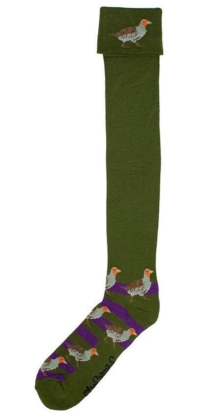 Shuttle Socks Patrijs Groen/Paars Shuttle Socks Patrijs Groen/Paars