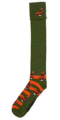Shuttle Socks Grouse Groen/Oranje
