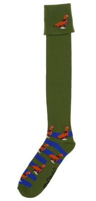 Shuttle Socks Grouse Groen/Blauw