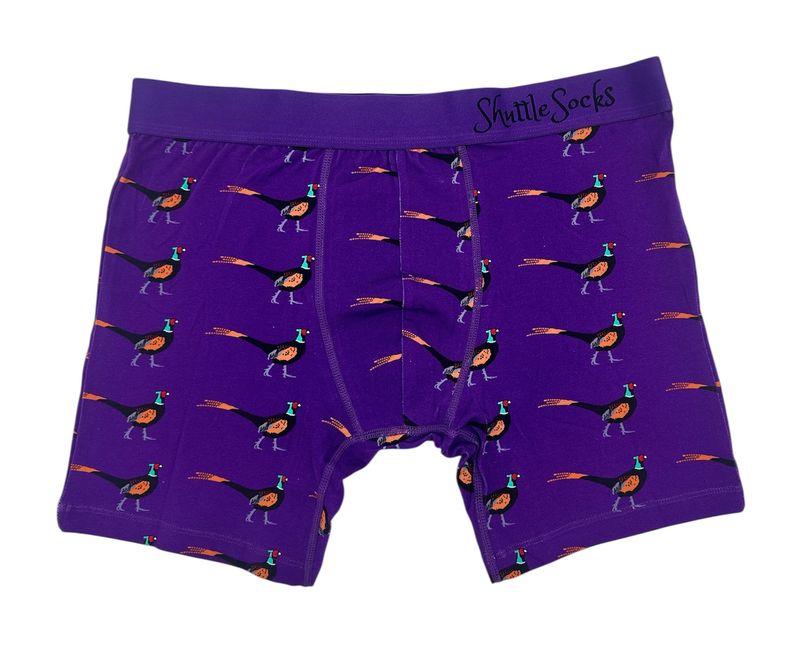 Shuttle Socks Boxers Fazant Paars