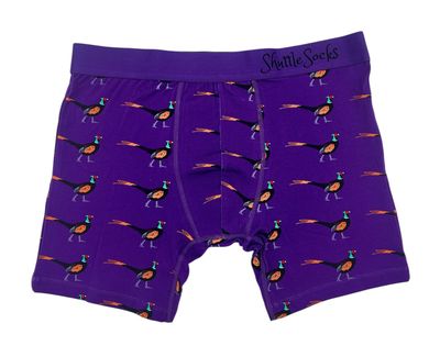 Shuttle Socks Boxers Fazant Paars