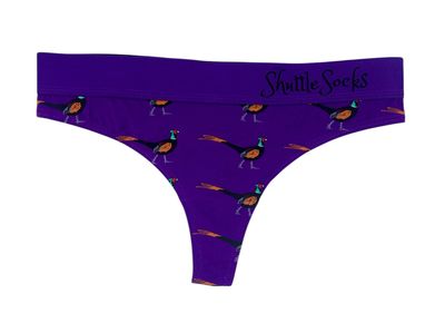 Shuttle Socks Damestanga Fazant Paars