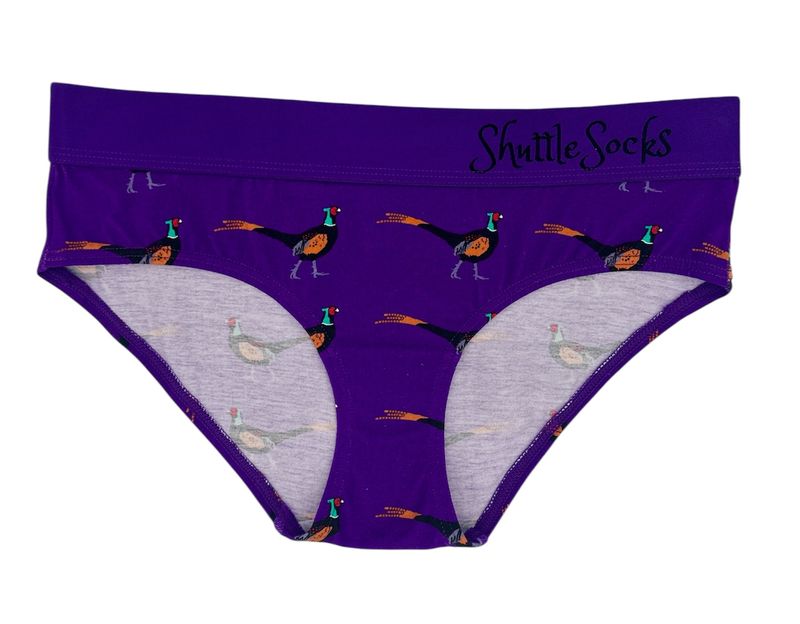 Shuttle Socks Damesslip Fazant Paars