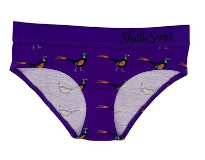 Shuttle Socks Damesslip Fazant Paars