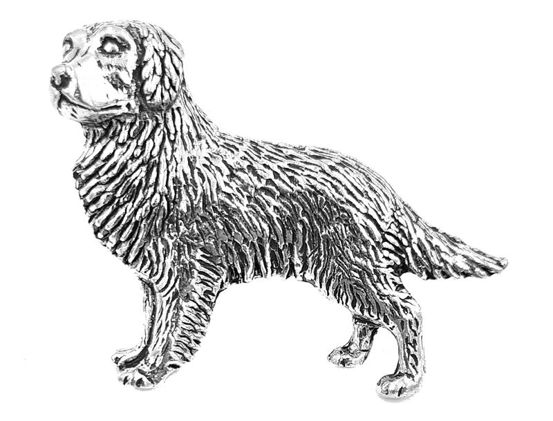 Pin Golden Retriever Tin
