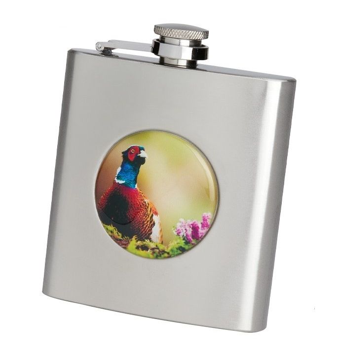 Bisley Heupfles RVS Fazant 170 ml