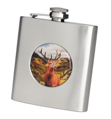 Bisley Heupfles RVS Hert 170 ml Bisley Heupfles RVS Hert 170 ml