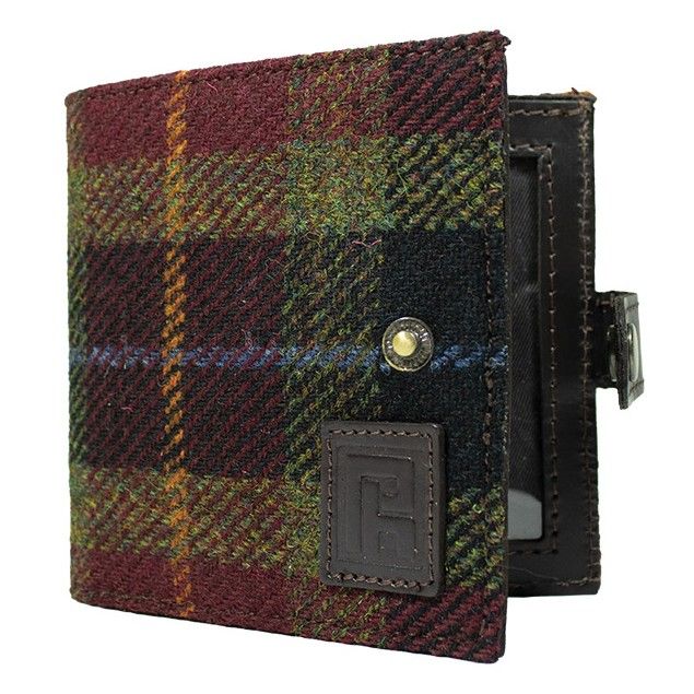 Bisley Etui voor jachtvergunning Tweed Rood