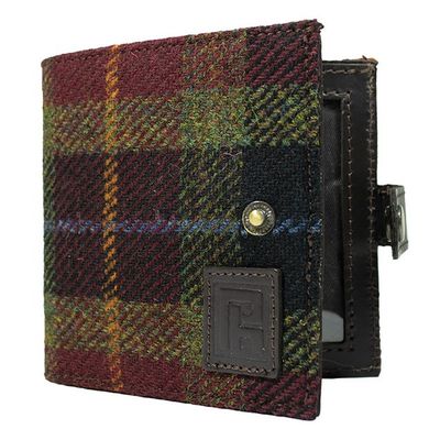 Bisley Etui voor jachtvergunning Tweed Rood