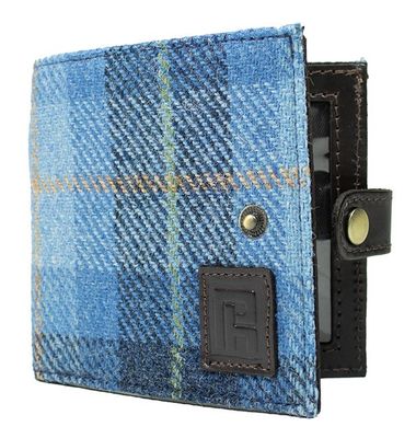 Bisley Etui voor jachtvergunning Tweed Blauw