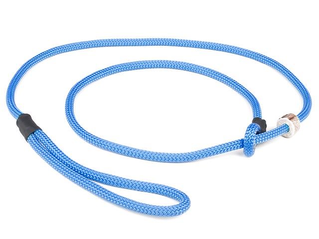 Mystique Moxon Leiband Field Trial Nylon 8MM Lichtblauw