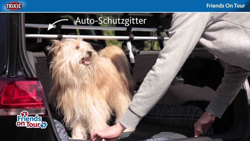 Trixie Auto-Beschermdeken Hondenpootjes
