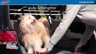 Trixie Auto-Beschermdeken Hondenpootjes