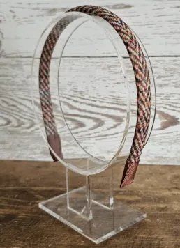 Foxy Pheasant Slanke Haarband Tweed Amber