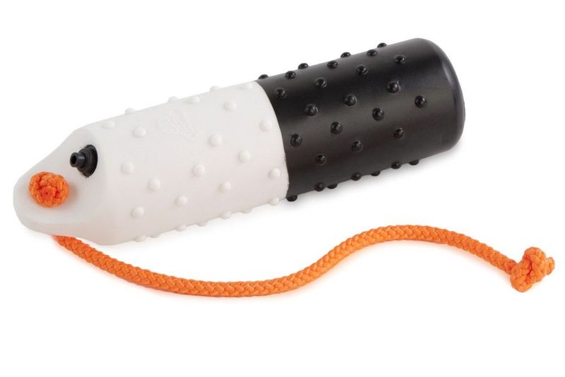 Dokken's Rubber Dummy Jumbo Zwart/Wit