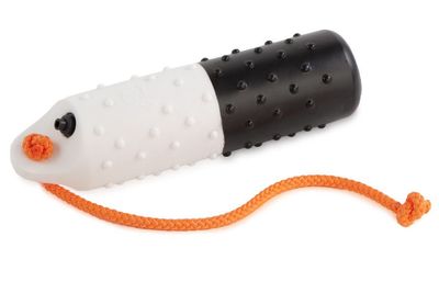 Dokken's Rubber Dummy Jumbo Zwart/Wit
