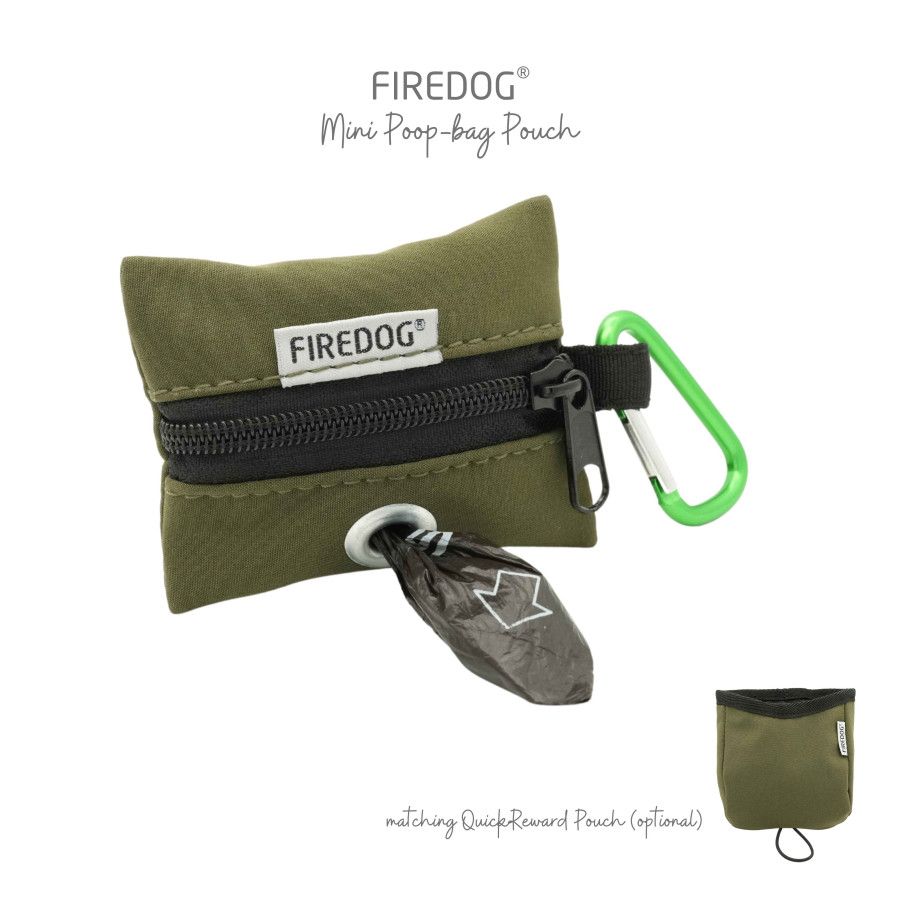 Firedog Mini Poepzakjeshouder Softshell Khaki