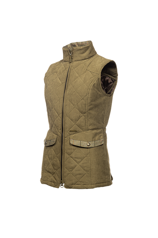 Baleno Dames Bodywarmer Chester Khaki