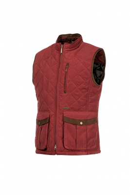 Baleno Heren Bodywarmer Thames Bordeaux