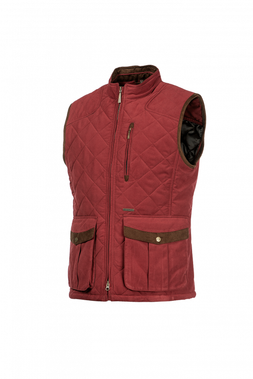 Baleno Heren Bodywarmer Thames Bordeaux