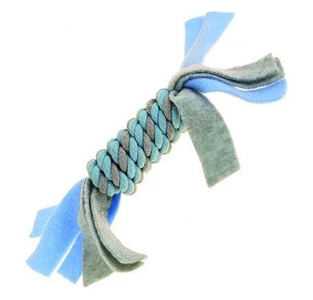 Little Rascals Fleecy Rope Coil Blauw