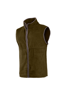 Baleno Heren Fleece Bodywarmer Harvey Olijfgroen
