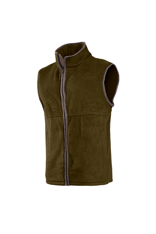 Baleno Heren Fleece Bodywarmer Harvey Olijfgroen