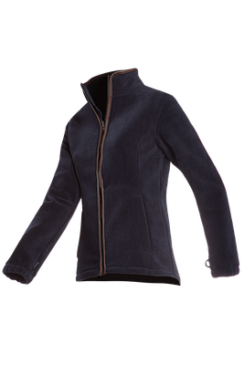 Baleno Dames Fleece Jas Sarah Marineblauw