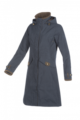 Baleno Dames Mantel Chelsea Marineblauw Baleno Dames Mantel Chelsea Marineblauw