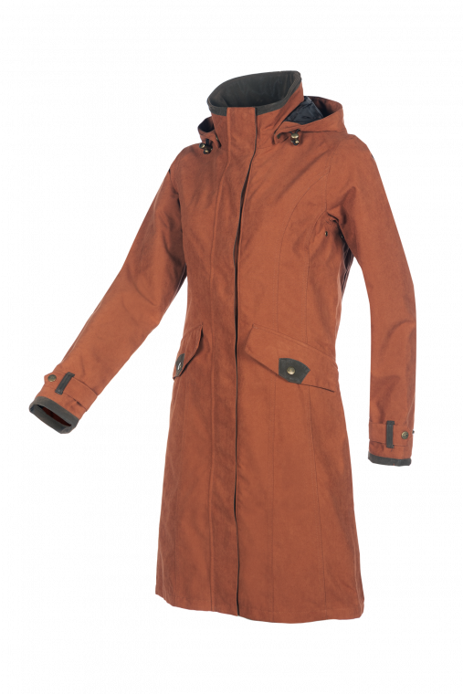Baleno Dames Mantel Chelsea Terracotta
