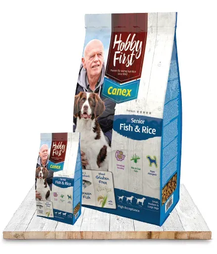 HobbyFirst Canex Senior Vis & Rijst 3Kg