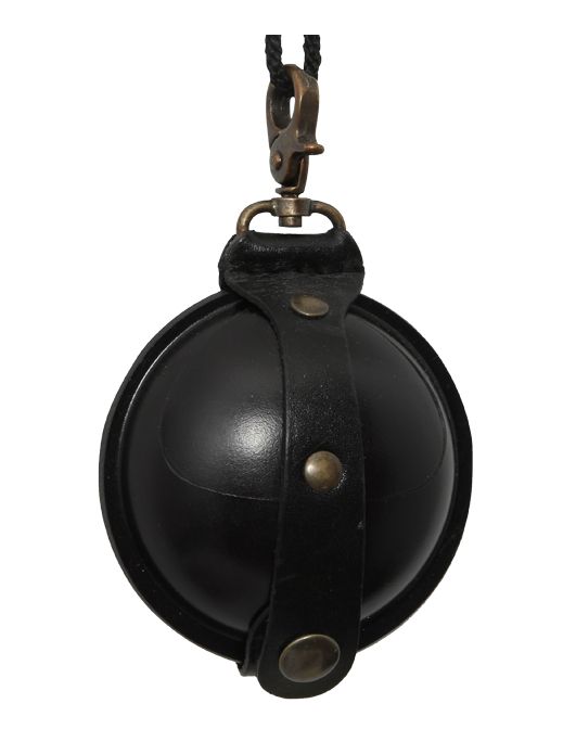 Wilkins Lederen Kogeldoosje Zwart