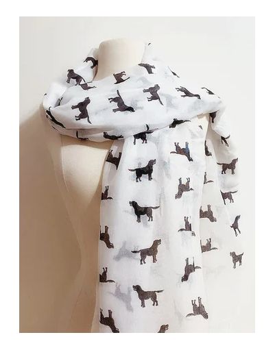 The Labrador Company Sjaal Cashmere Bruin