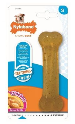 Nylabone Puppykluif Met Kipsmaak