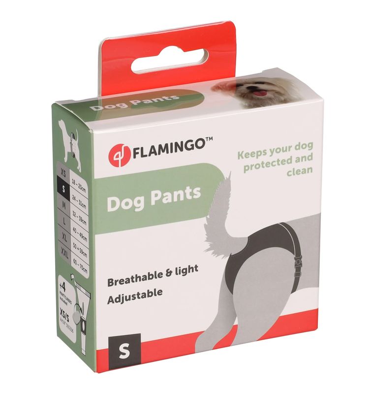Flamingo Hondenslip Incontinentie en Loopsheid Sasha