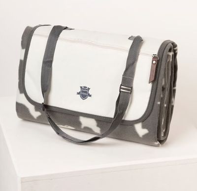 Rydale Picknick Kleed Honden Print Grijs